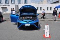 トヨタの燃料電池車「ＭＩＲＡＩ」も展示