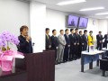 ＪＵ中四国青年部の請川代表幹事が挨拶に立った