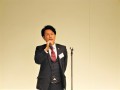 ＪＵ島根の森山流通委員長も前夜祭で挨拶を述べた