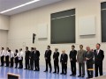 セリ開始前のセレモニーにはＪＵ福岡執行部や来賓が登壇