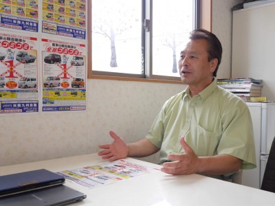 平田社長はリースによる販売店、ユーザー双方のメリットを強調 