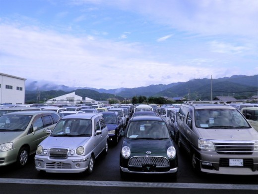 会場史上初の出品車「満車御礼」が出た