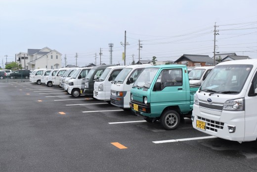 軽トラックコーナーに１１８台が集まる