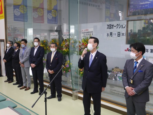 九州・沖縄各県の理事長が応援に駆け付けた