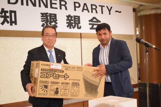 豪華賞品が当たる抽選会を実施