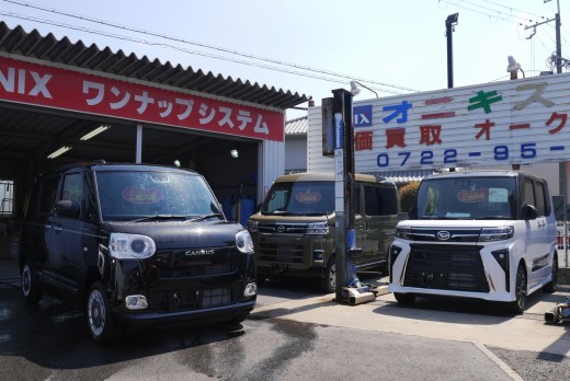 成約車両はピカピカに仕上げて納車へ