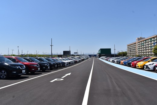 展示場は想像以上に広い