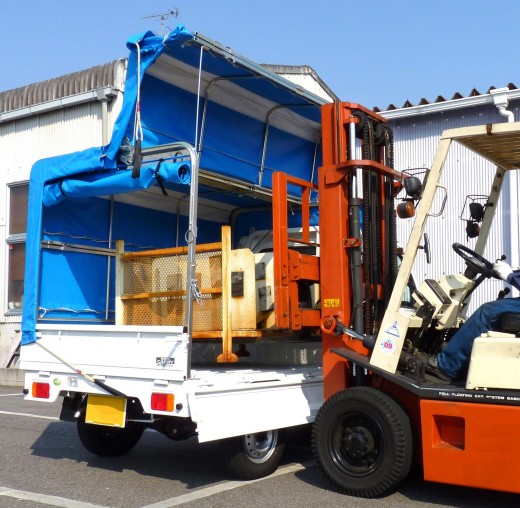 荷物の積み込みも楽々