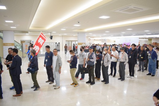 大好評の朝市イベントを実施