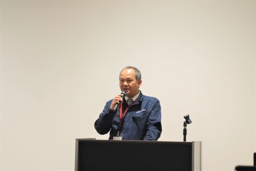 西津会場長があいさつを述べた