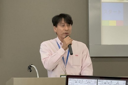 濱田会場長が各種イベントを紹介