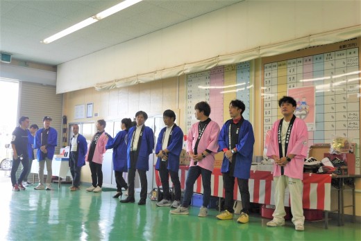 セリ開始前のセレモニー
