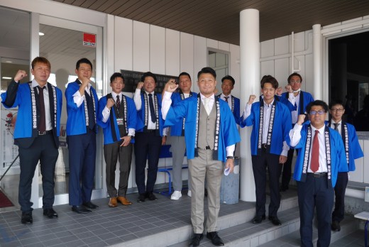 貝塚代表幹事を中心にＪＵ近畿青年部会メンバーが強い結束