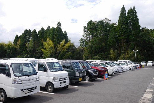 出品ヤードには良質車が多く並んだ