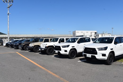 良質な国産車も多数出品された