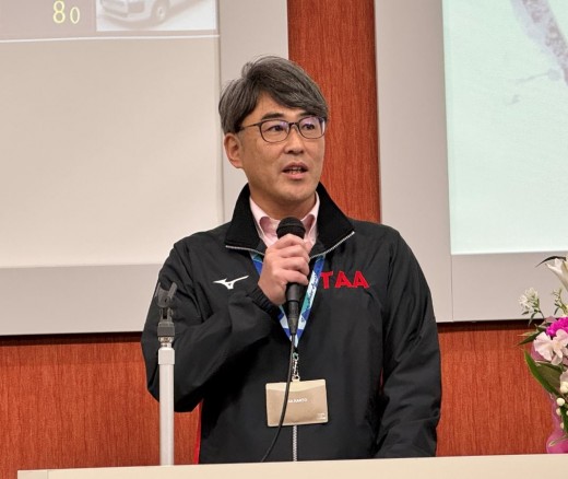 阿部会場長があいさつ