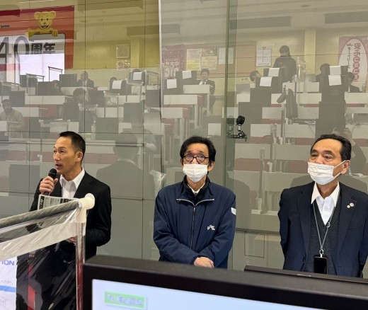 元木オークション委員長がイベント紹介