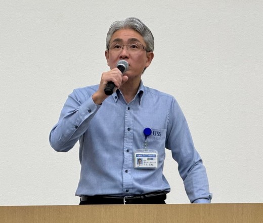 三上執行役員東京会場長が周年あいさつ