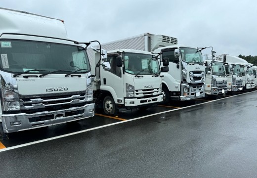 ＩＭＡ東京の特長である良質車が並ぶ