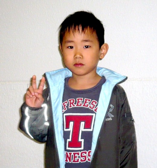 ３代目ちびっ子会場長の渡辺達也くん