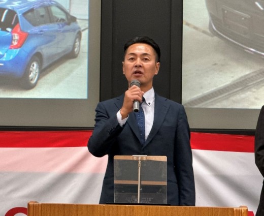 JU岩手・中田部会長があいさつ
