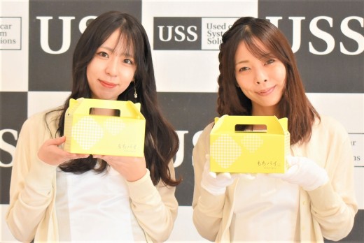 取引１台賞で「船橋屋 もちぱい」を進呈