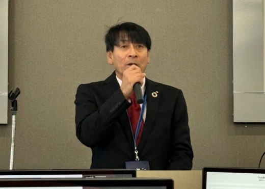 濱田会場長が新年のあいさつ