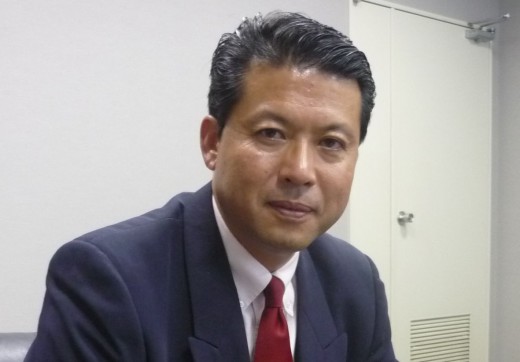 抱負を語る大塚会場長