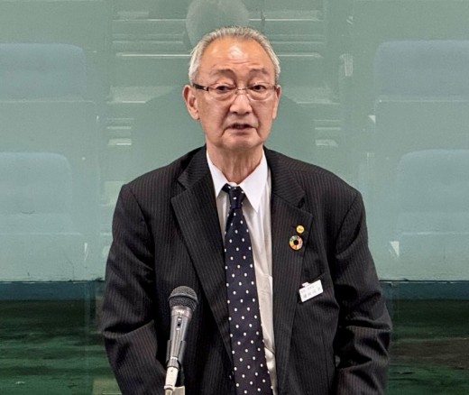 鎌田会長理事長があいさつ
