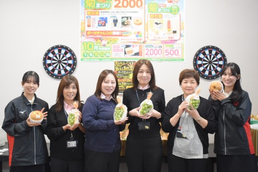 イベントではダーツチャレンジを開催