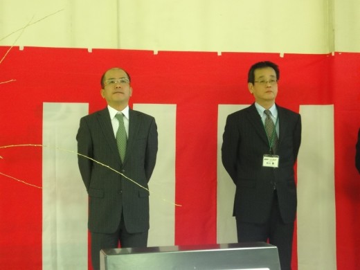 （左）早原JAA副社長（右）神川ZIP社長