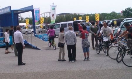 電動アシスト自転車試乗会も大盛況