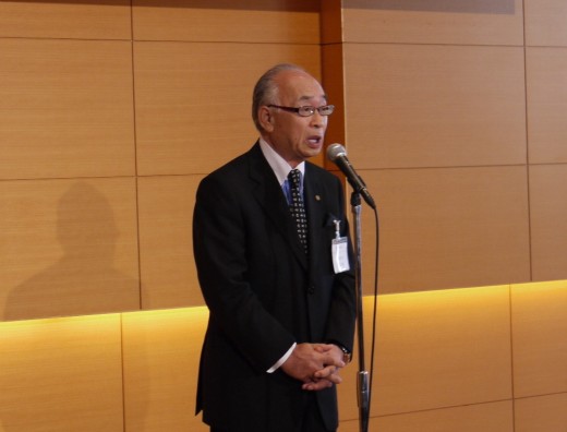ＪＵ中販連の澤田稔会長の挨拶