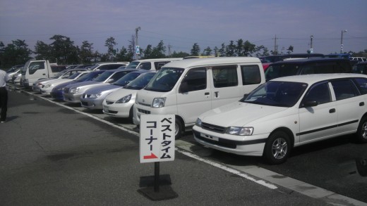 ベストタイムコーナーには300台近くが出品された。