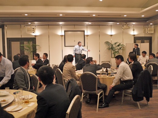 大いに盛り上がった懇親会