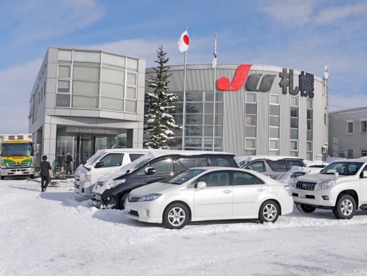 会場の積雪はまさに「雪まつり記念ＡＡ」