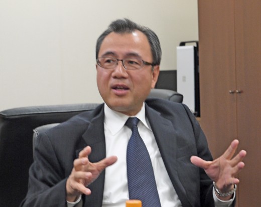 東京会場の差別化策について語る永谷敏行社長