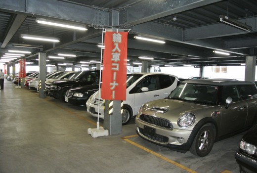 人気の「輸入車コーナー」