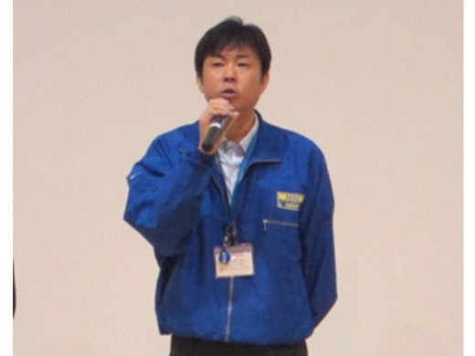 新支店長として挨拶に立つ山口小山支店長