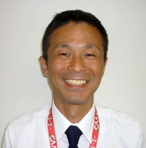 抱負を語る三輪会場長