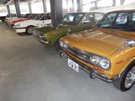 Ｊクラシックコーナーの出品車