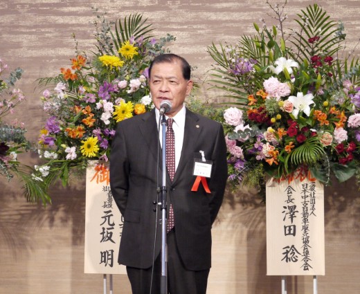 中締めの挨拶でＪＵ福岡に熱いエールを送ったＪＵ九州北薗幸二会長