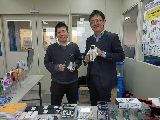会場３階の最新今どき文具販売会ブース