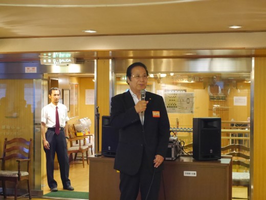 松永靖久会長がサマーキャンペーンへの協力に謝意を表した