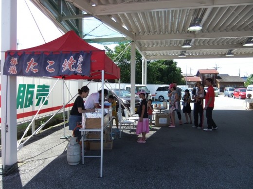 アップル彦根インター店イベント風景