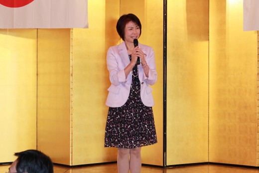 衆議院議員、高橋環境大臣政務官の祝辞
