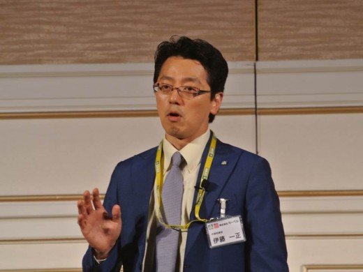 熱く語りかける伊藤社長