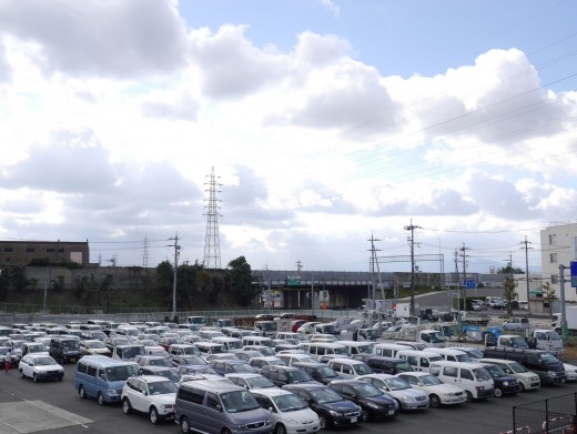 出品ヤードには良質車が多数揃った