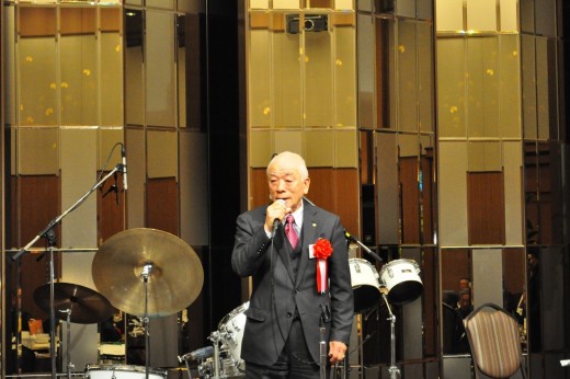 来賓挨拶でＪＵ中部／元坂明会長