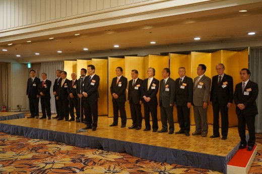 中締め挨拶はＪＵ関連協海津博会長